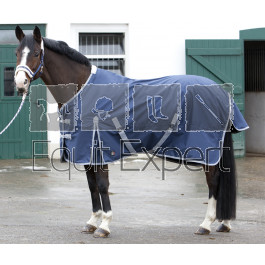 Couverture chevaux en tissu imperméable PFIFF Bleu ou Bordeaux taille 125 à 165 cm.