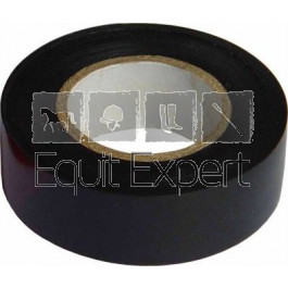 Rouleau de ruban adhésif noir 19 mm en 10 m