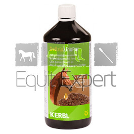 Huile de lin LinoPur Aliment complet KERBL pour chevaux