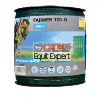 Ruban Farmer Horizont vert pour clôture Courte largeur 20 ou 40 mm