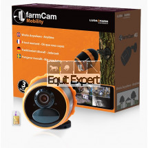 FarmCam Mobility Surveillance votre exploitation agricole sur votre smatphone, Où que vous soyiez grâce à sa connexion 3G/4G avec capteur de mouvement, enregistrement. LUDA